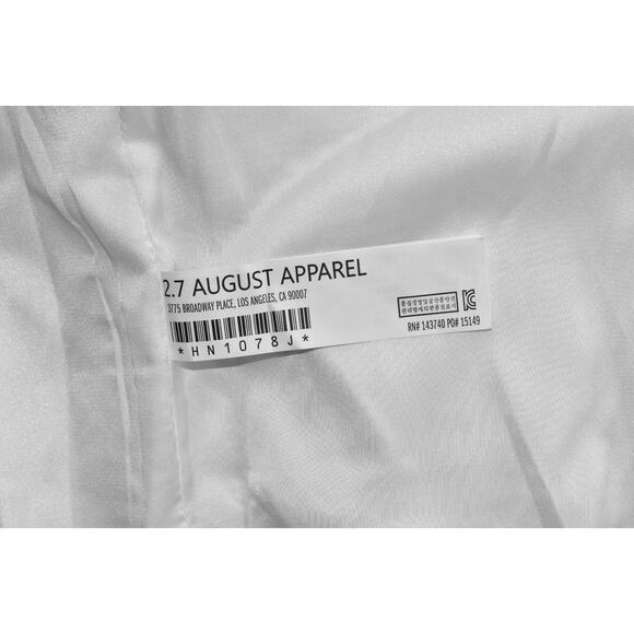 B0 Auth ENDLESS ROSE White Tweed Peak Lapel Single Button Blazer Size XS - Picture 9 of 9